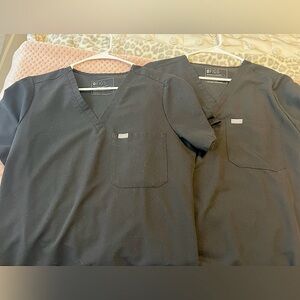 Black Figs Scrub Tops